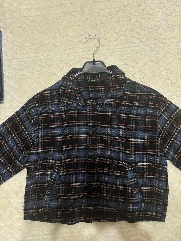 Kadın Crop Gömlek - Görsel 2