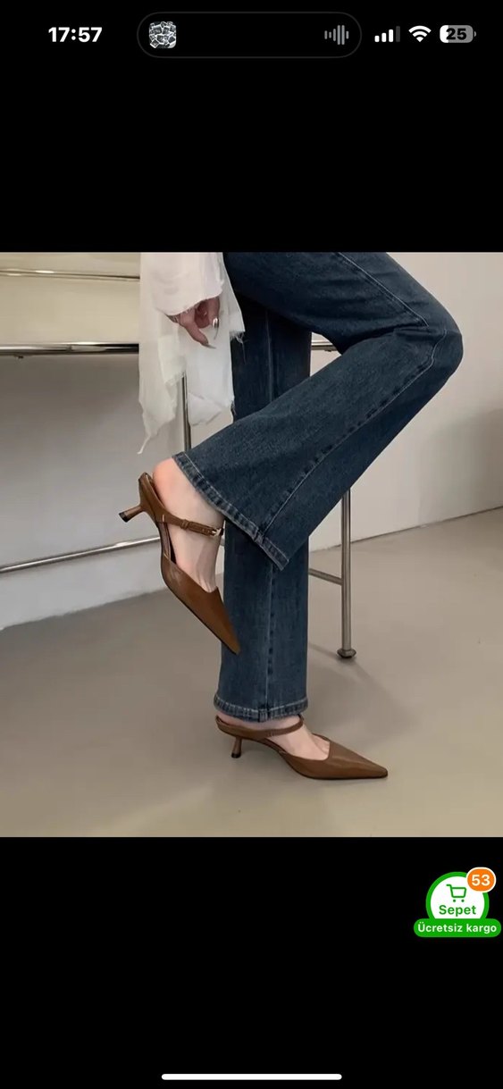 Siyah Stiletto - Görsel 2