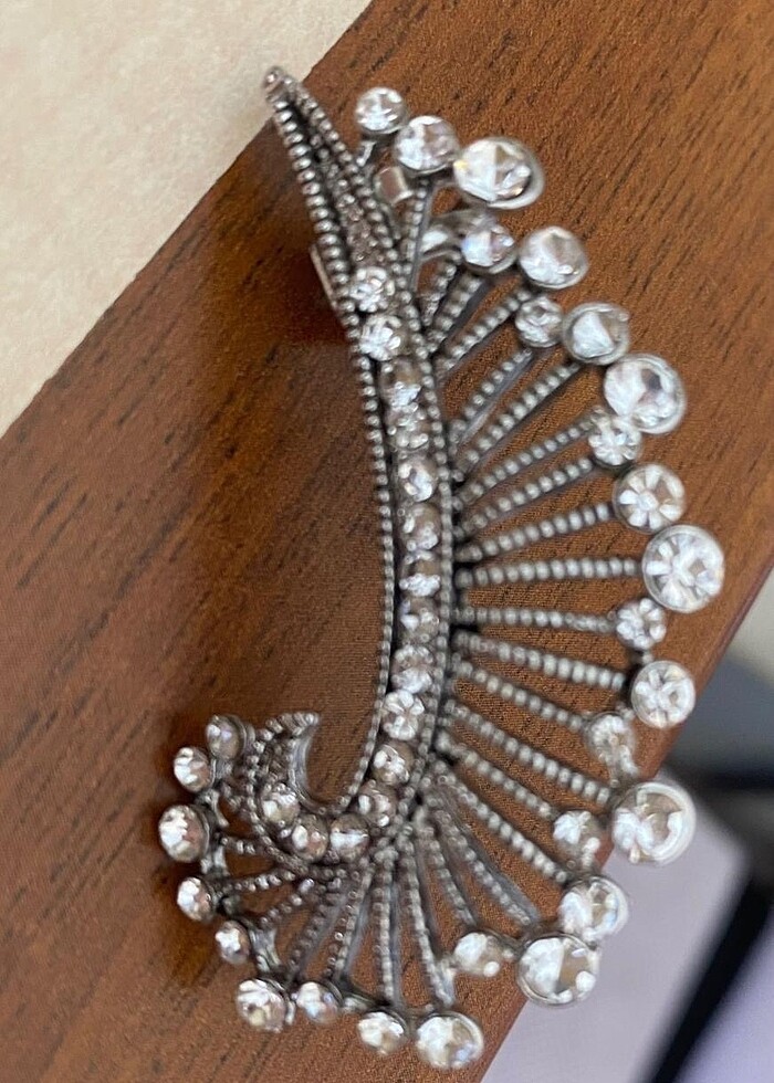 Taşlı küpe - Görsel 2