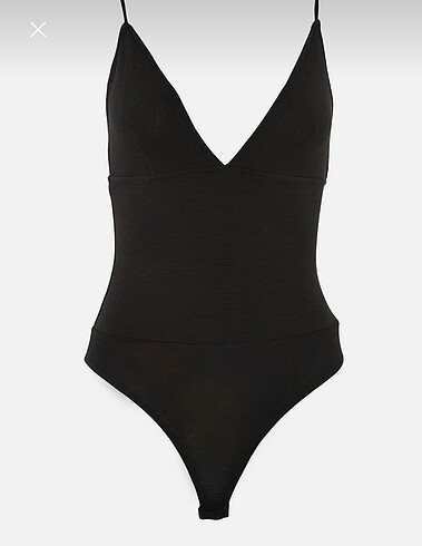 Siyah V Yaka Body - Görsel 4