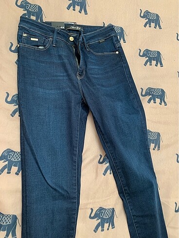 27 Beden lacivert Renk Mavi jean