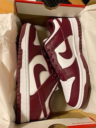 38 Beden beyaz Renk Nike dunk low