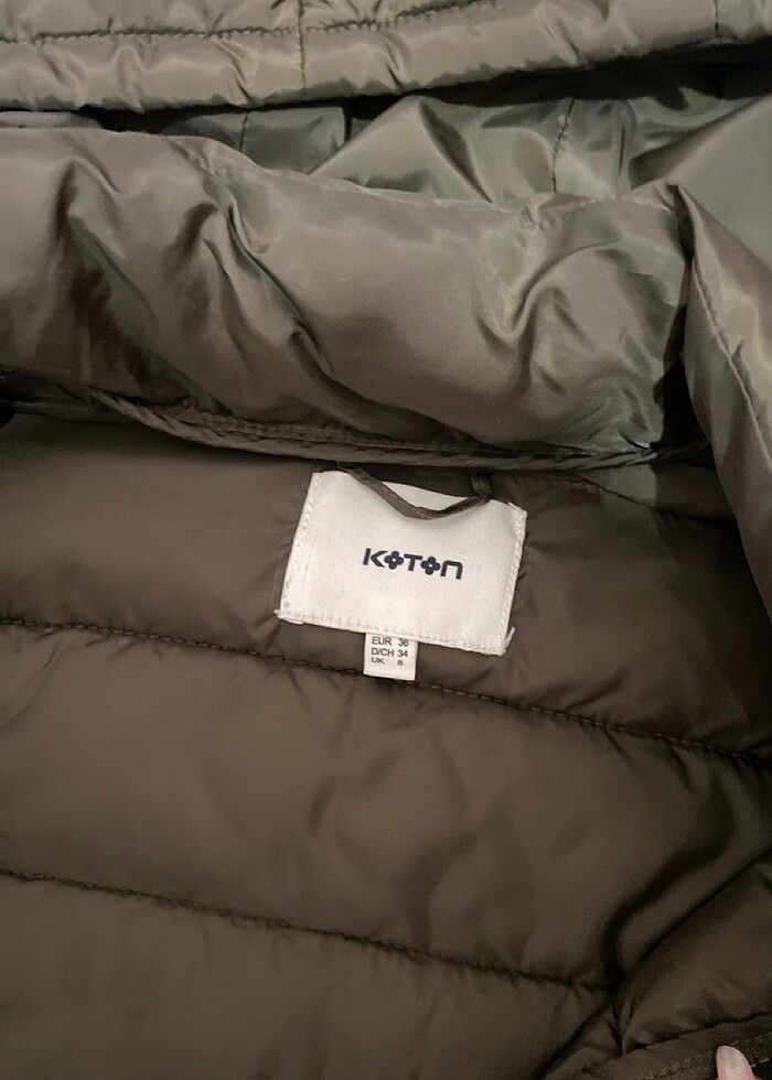 Şişme mont koton - Görsel 4