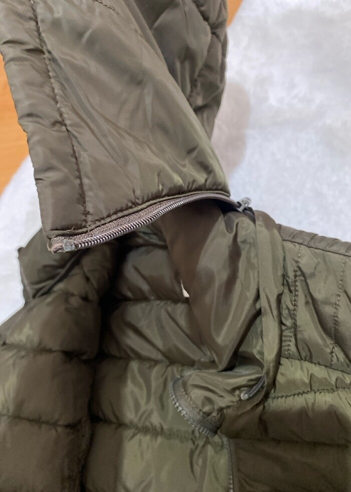 Şişme mont koton - Görsel 5