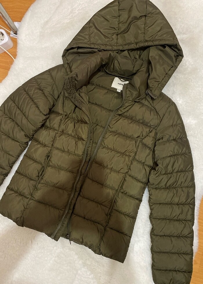 Şişme mont koton - Görsel 2