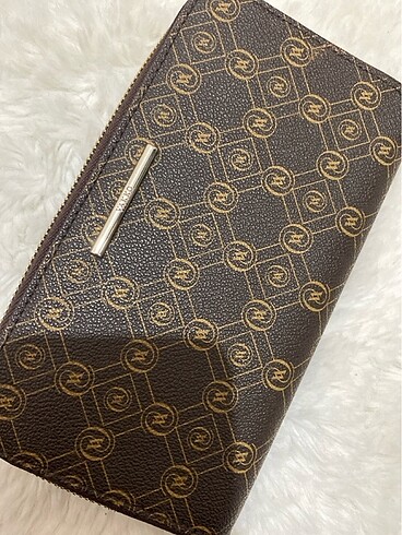 Orijinal vakko monogram cüzdan - Görsel 6