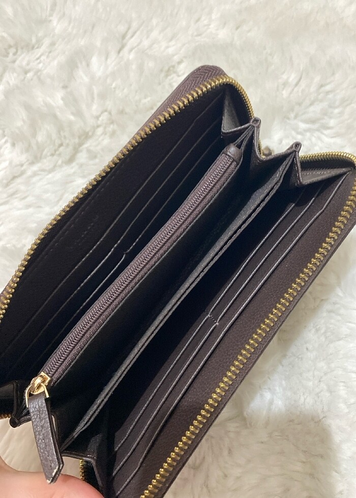 Orijinal vakko monogram cüzdan - Görsel 4