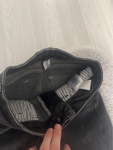 Denim siyah pantolon - Görsel 3