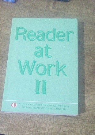 Reader at work 2 İngilizce kitabı