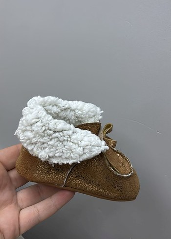 B&G store Kız Çocuk Kahverengi Süet Kürklü Bot - Görsel 4