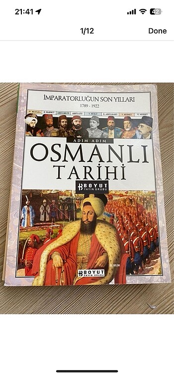 Osmanlı tarihi ve Kurtuluş savaşı kitap serisi
