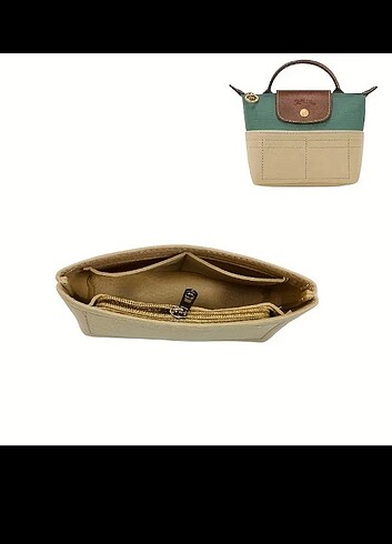 Çanta içi düzenleyici organizer (longchamp için uygun)