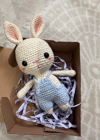  Beden El Yapımı Tavşan Peluş Oyuncak uyku arkadaşı