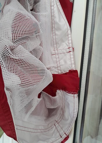 Vintage Desenli Bol Kesim Deniz Şort - Görsel 6