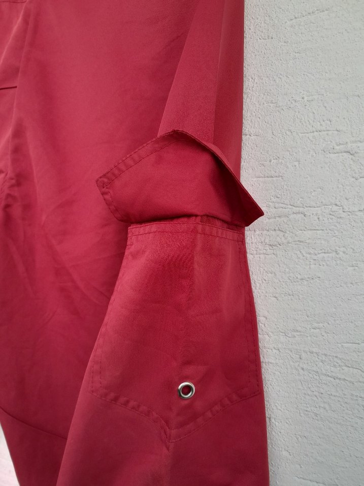 Vintage Desenli Bol Kesim Deniz Şort - Görsel 5