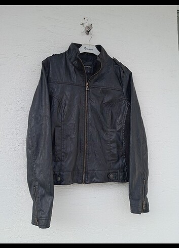Vintage Y2k Gothic Deri Ceket 