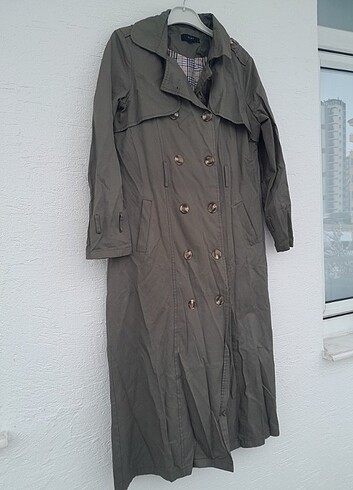 Vintage 90's Uzun Haki Trenckot