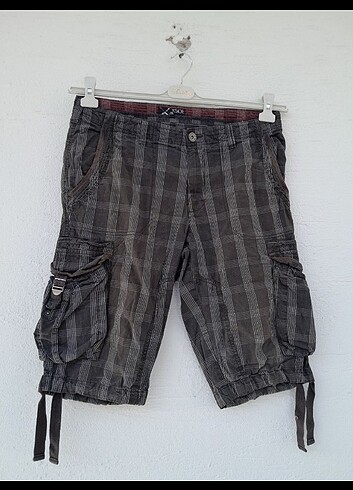 Vintage Baggy Hiphop Y2k Kargo Kapri