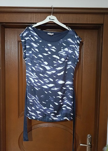 Lacivert Batik Desenli bluz - Görsel 2