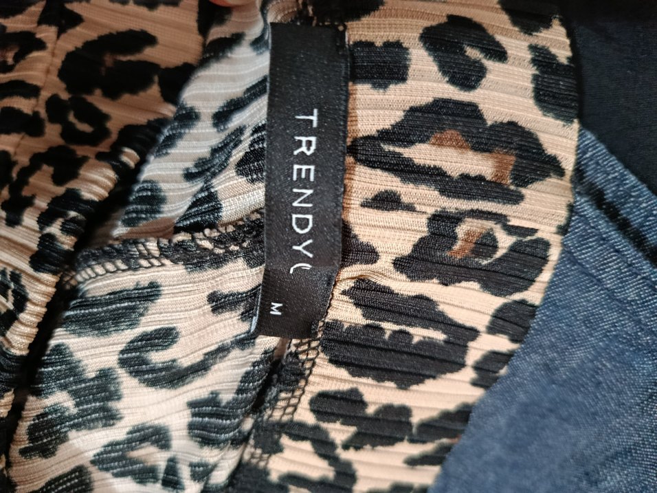 Leopar Desenli Mini  Etek - Görsel 4