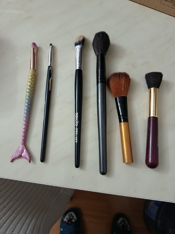 Çok Renkli Makyaj Fırçası Seti - Görsel 2