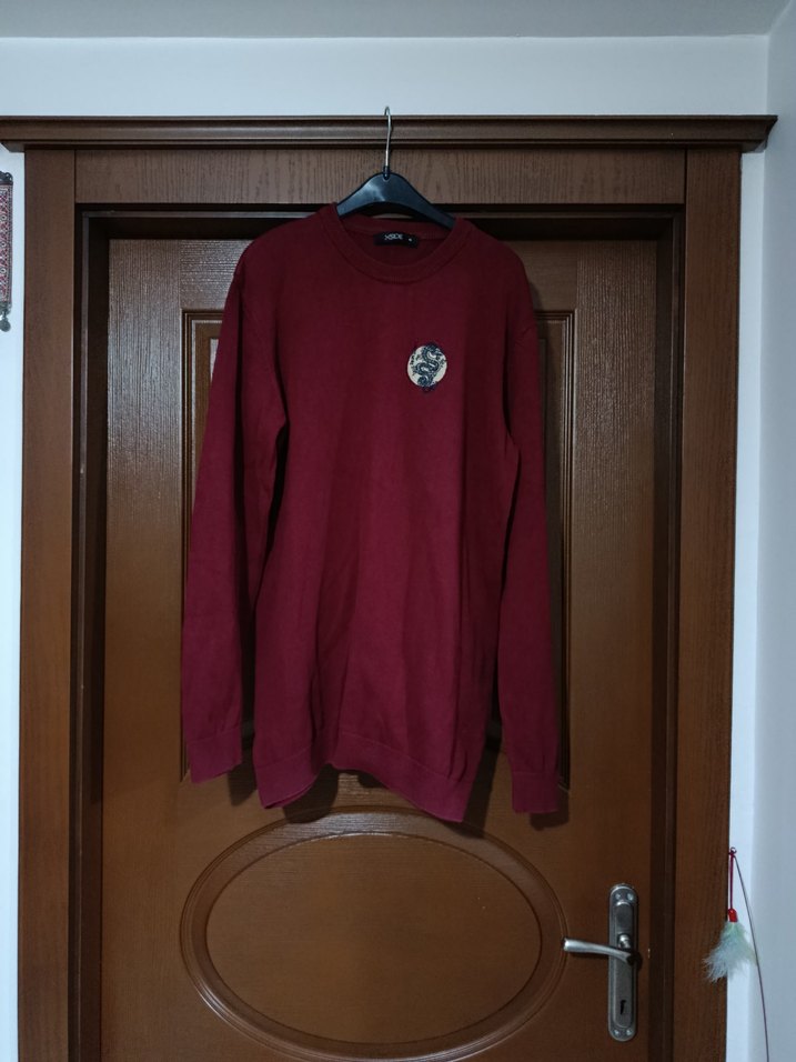 Bordo Sweatshirt - Görsel 2