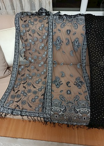 Dantel Detaylı Bohem Kadın Şal - Görsel 6