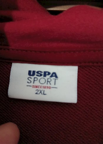 Bordo Kapüşonlu Fermuarlı Erkek Sweatshirt - Görsel 5