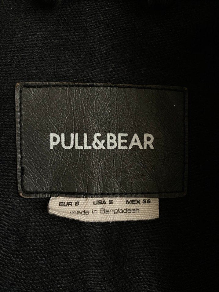 PULL BEAR OVERSİZE KOT CEKET - Görsel 2