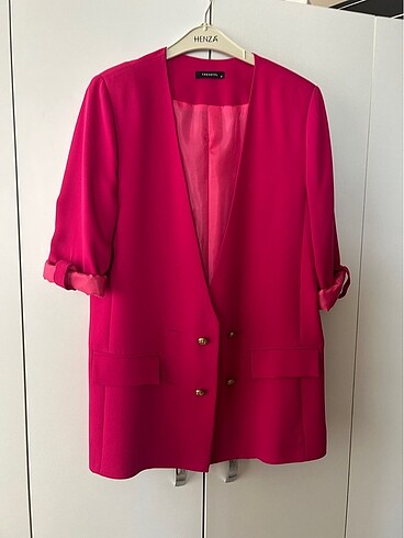 Fuşya blazer