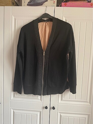 Zara Fermuarlı Hırka