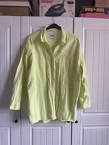 Zara Zara Oversize Gömlek Ceket