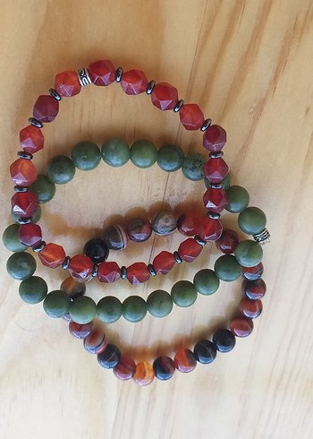 orjinal taş bileklik - Görsel 5