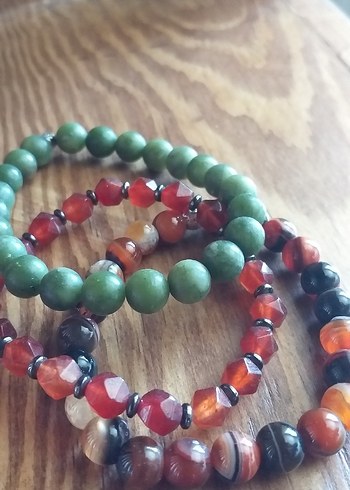 orjinal taş bileklik - Görsel 2