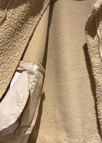 Kızlar için kahverengi kürklü yelek - Görsel 2