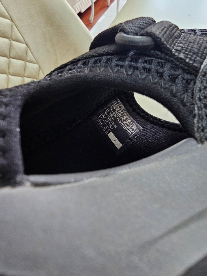 Skechers Erkek Siyah Spor Sandalet Velcro Bantlı - Görsel 4