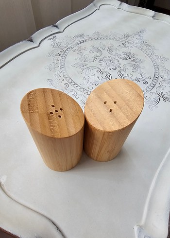 Bambu Tuz ve Karabiber Seti - Görsel 2