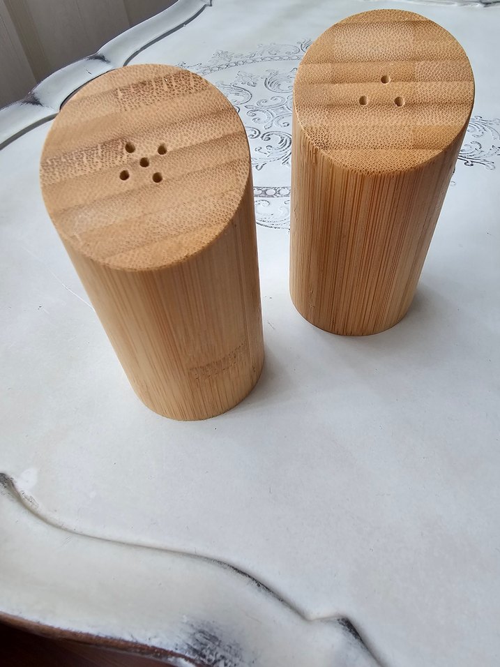 Bambu Tuz ve Karabiber Seti - Görsel 3