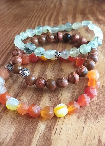 Orjinal doğal taş bileklik  - Görsel 5