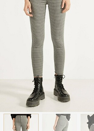 bershka kareli pantolon 