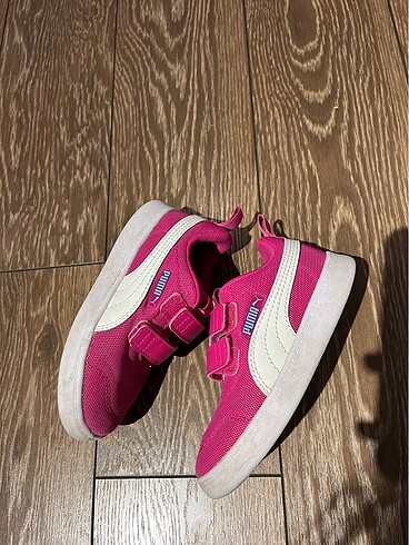 Puma Puma courtflex kız çocuk spor ayakkabı