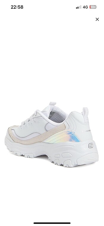 38,5 Beden beyaz Renk Skechers dlites sneaker