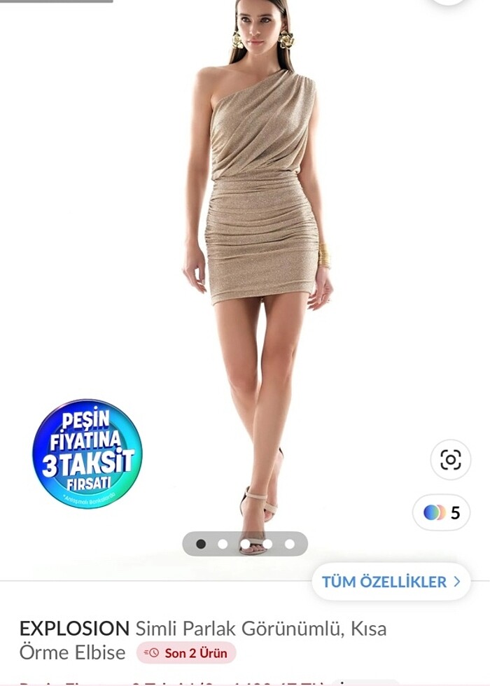 Explosion elbise - Görsel 2