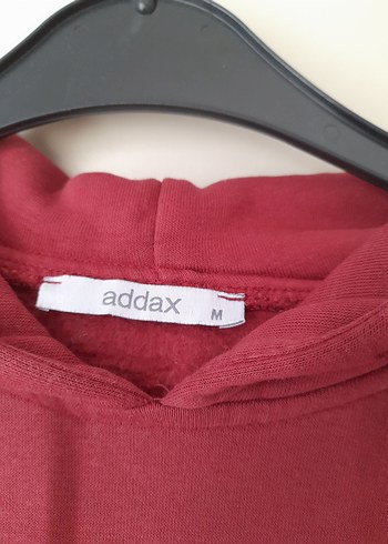 m Beden Bordo Kapüşonlu Kadın Sweatshirt