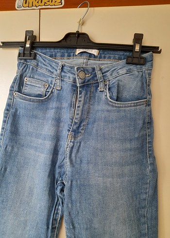 Mavi Kadın Strec  Denim Jean - Görsel 2