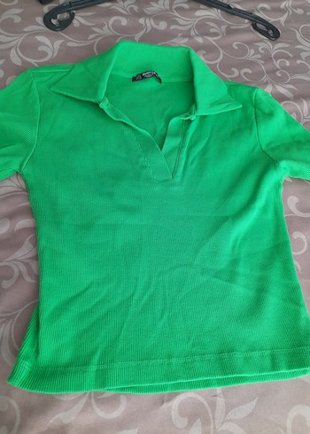 U.S Polo Assn. Parlak Yeşil Polo Tişört