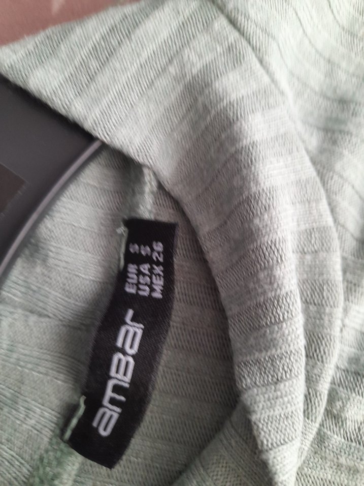 Gri Uzun Kollu Fitilli Kadın bluz - Görsel 3