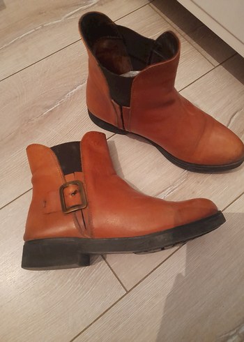 divaresse taba Deri Tokalı Kadın Bot - Görsel 2