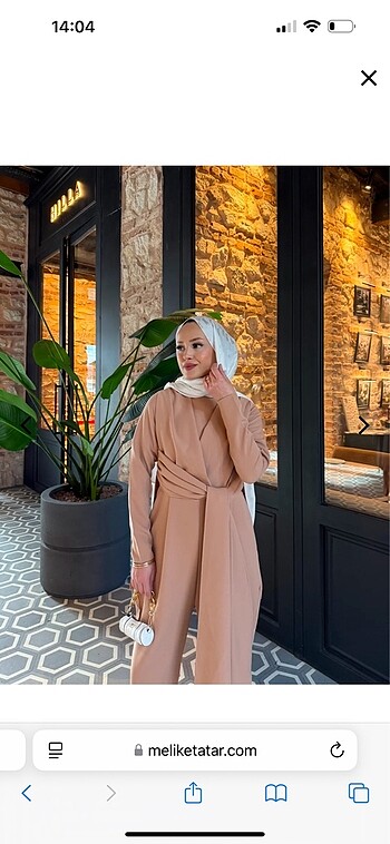 s Beden Harika sıfır etiketli krep tulum