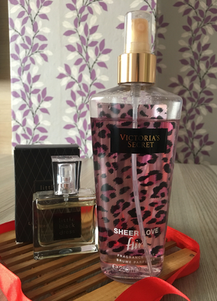 diğer Beden çeşitli Renk Victoria's secret body mist ve Avon little Black dress
